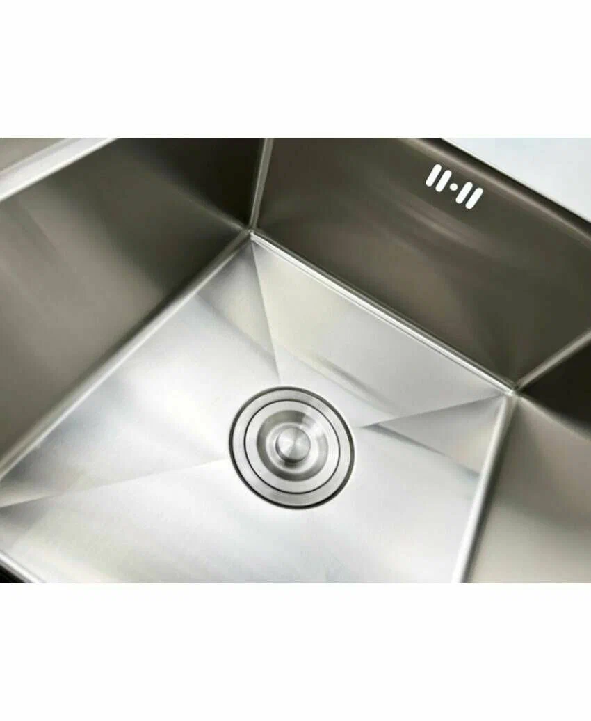 Hoffger Мойка для кухни 7850L Satin левая чаша – фотография-2